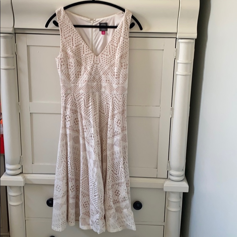Cream dress